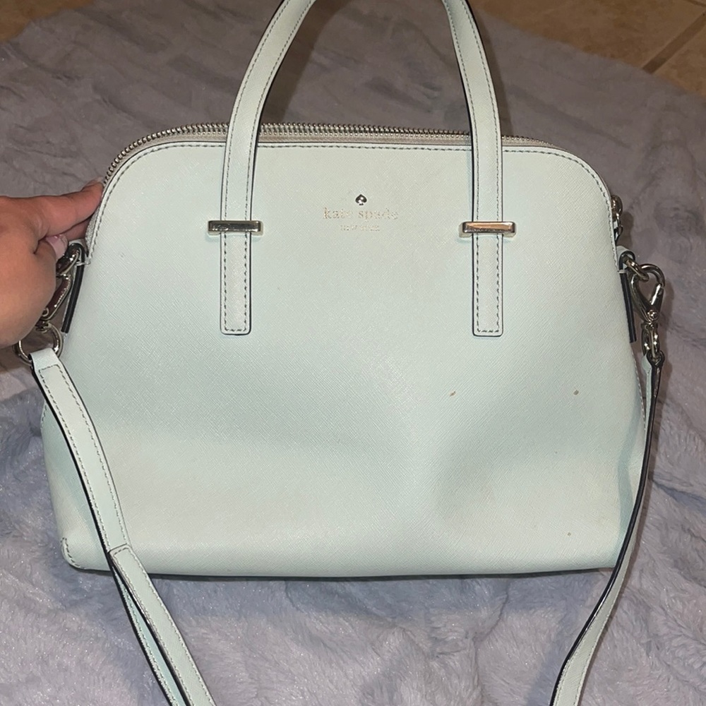 Mint green Kate spade purse